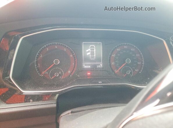 3VWCB7BU8KM214621 2019 VOLKSWAGEN JETTA Red Вид щитка приладів