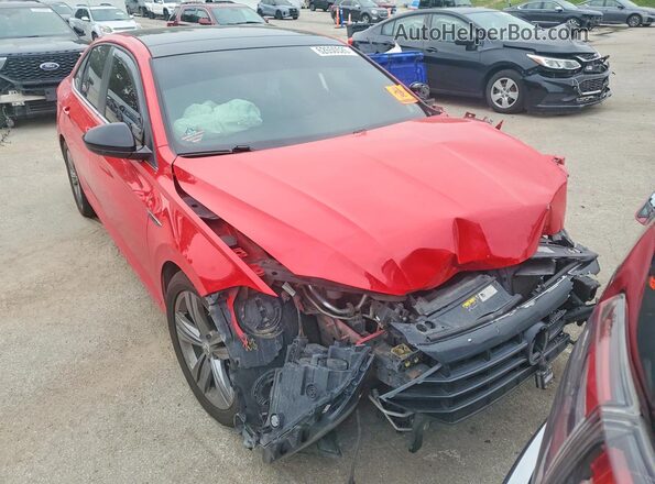 3VWCB7BU8KM214621 2019 VOLKSWAGEN JETTA Red Вид спереду