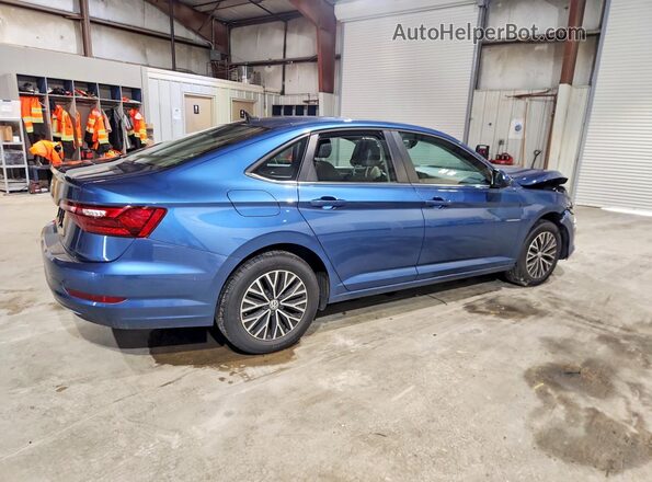 3VWCB7BU8LM034458 2020 VOLKSWAGEN JETTA Blue Задня права чверть