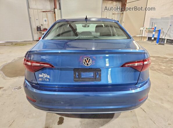 3VWCB7BU8LM034458 2020 VOLKSWAGEN JETTA Blue Вид ззаду