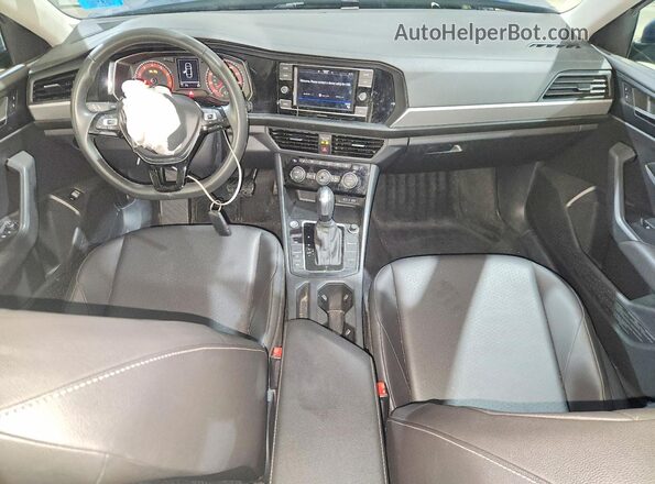 3VWCB7BU8LM034458 2020 VOLKSWAGEN JETTA Blue Вид панелі приладів