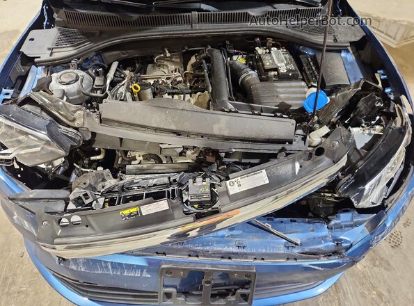 3VWCB7BU8LM034458 2020 VOLKSWAGEN JETTA Blue Вид задньої частини салону