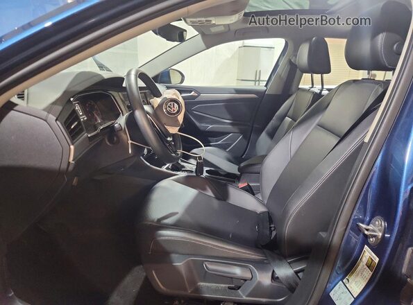 3VWCB7BU8LM034458 2020 VOLKSWAGEN JETTA Blue Вид салону спереду