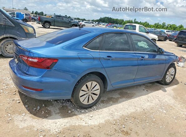 3VWCB7BU9LM025283 2020 VOLKSWAGEN JETTA Blue Задня права чверть
