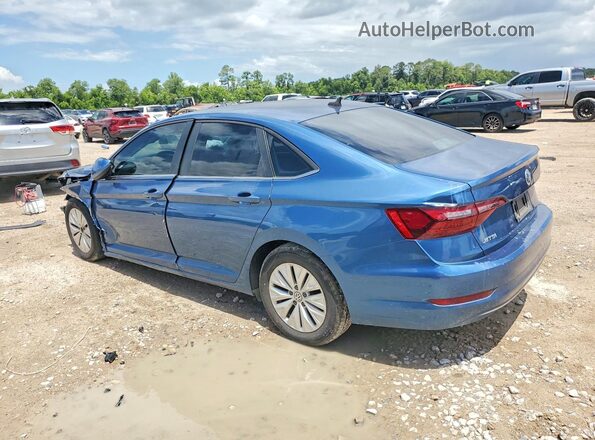 3VWCB7BU9LM025283 2020 VOLKSWAGEN JETTA Blue Задня ліва чверть