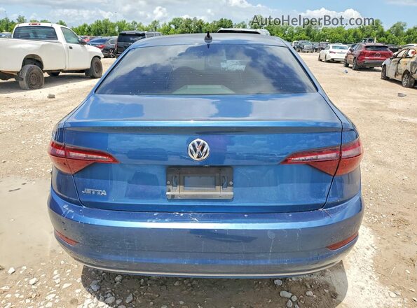 3VWCB7BU9LM025283 2020 VOLKSWAGEN JETTA Blue Вид ззаду