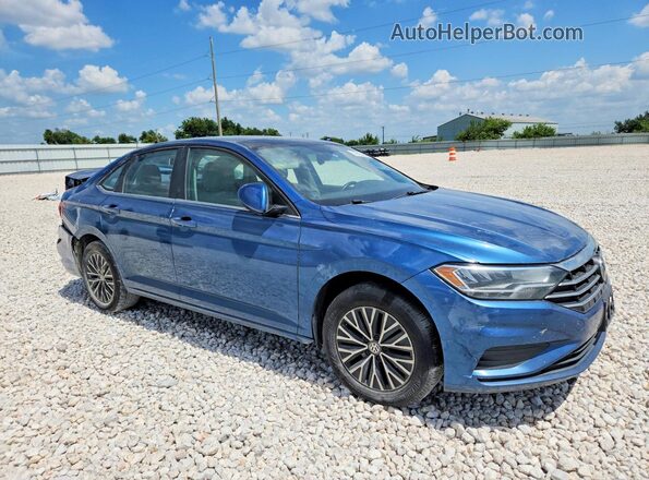 3VWCB7BU9LM045923 2020 VOLKSWAGEN JETTA Blue Front right