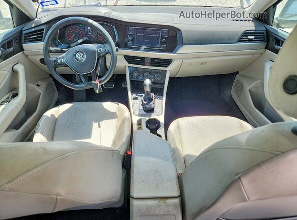 3VWCB7BU9LM045923 2020 VOLKSWAGEN JETTA Blue Dashboard view