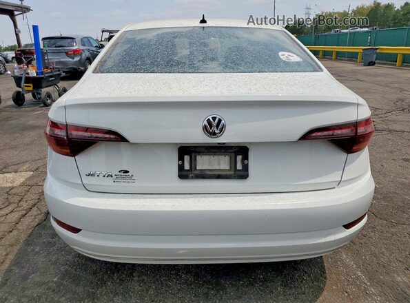 3VWCB7BUXKM213972 2019 VOLKSWAGEN JETTA White უკანა ხედი