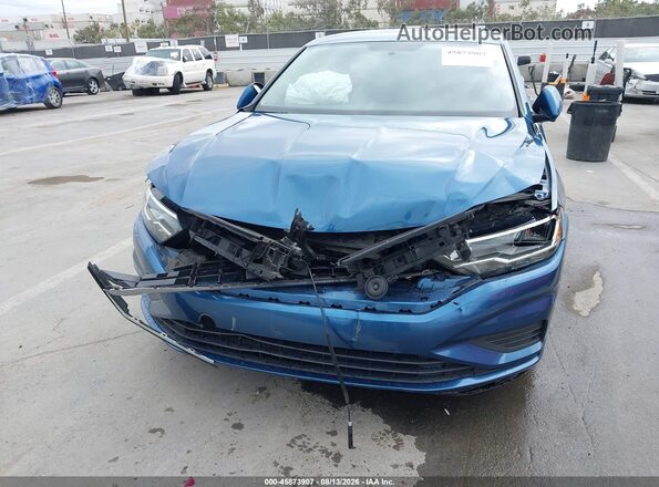 3VWCB7BUXKM236877 2019 VOLKSWAGEN JETTA Dark Blue Widok z przodu