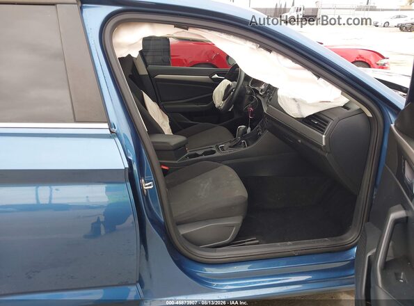 3VWCB7BUXKM236877 2019 VOLKSWAGEN JETTA Dark Blue Widok wnętrza z przodu