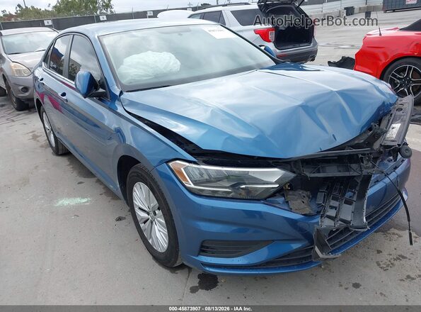 3VWCB7BUXKM236877 2019 VOLKSWAGEN JETTA Dark Blue 
