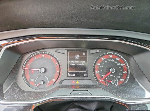3VWCB7BUXLM017967 2020 VOLKSWAGEN JETTA Silver Widok zestawu wskaźników