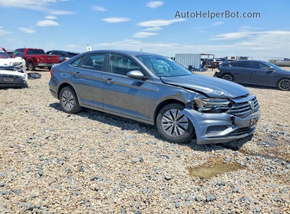 3VWCB7BUXLM031805 2020 VOLKSWAGEN JETTA Серебряный Передняя правая четверть