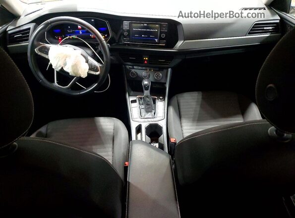3VWCM7BU2NM029947 2022 VOLKSWAGEN JETTA White Widok deski rozdzielczej