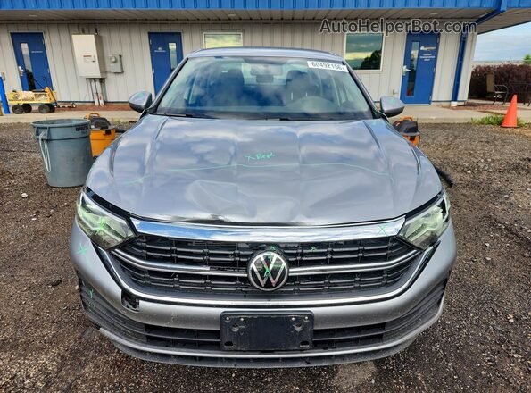 3VWCM7BU9NM005841 2022 VOLKSWAGEN JETTA Silver Front view