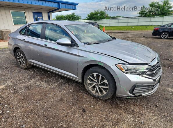 3VWCM7BU9NM005841 2022 VOLKSWAGEN JETTA Silver Front right