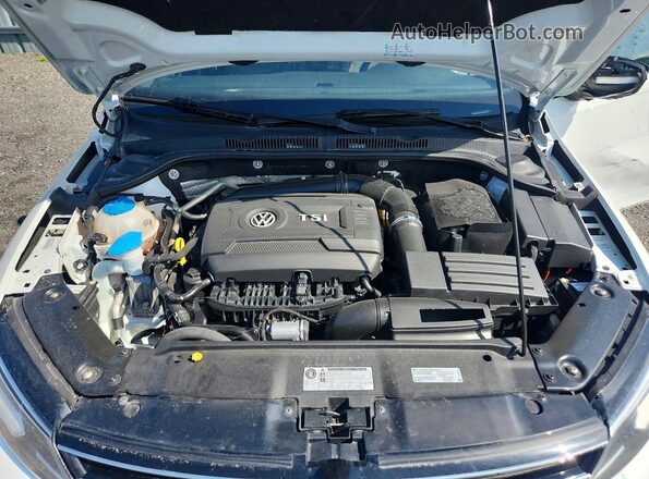 3VWD07AJ2GM345259 2016 VOLKSWAGEN JETTA Белый Вид задней части салона