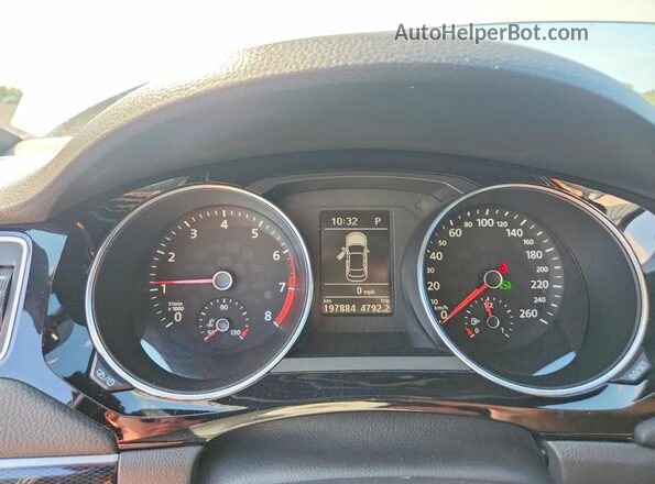 3VWD07AJ2GM345259 2016 VOLKSWAGEN JETTA Белый Вид щитка приборов
