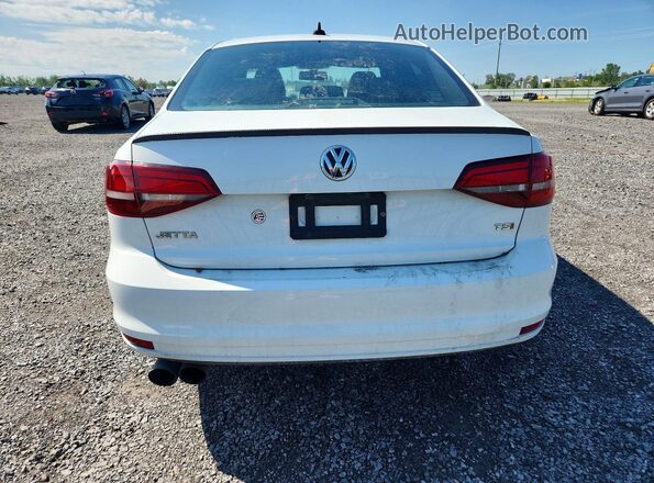 3VWD07AJ2GM345259 2016 VOLKSWAGEN JETTA Белый Вид сзади
