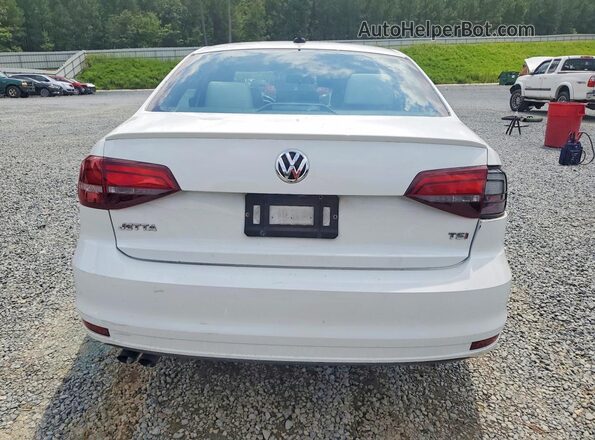 3VWD17AJ1HM407202 2017 VOLKSWAGEN JETTA White Вид ззаду