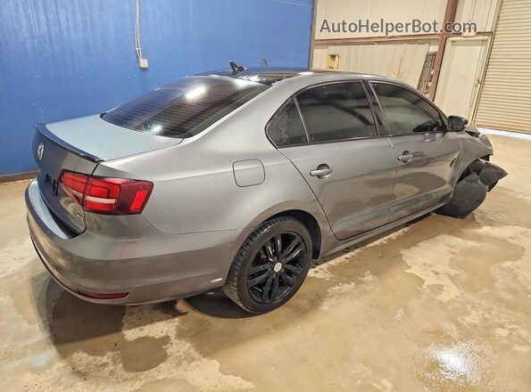 3VWD17AJ1JM213145 2018 VOLKSWAGEN JETTA Серый Задняя правая четверть