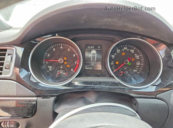 3VWD17AJ1JM213145 2018 VOLKSWAGEN JETTA Серый Вид щитка приборов