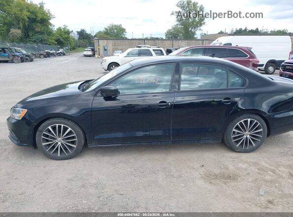 3VWD17AJ6GM414533 2016 VOLKSWAGEN JETTA Black Vista interior de 360 grados