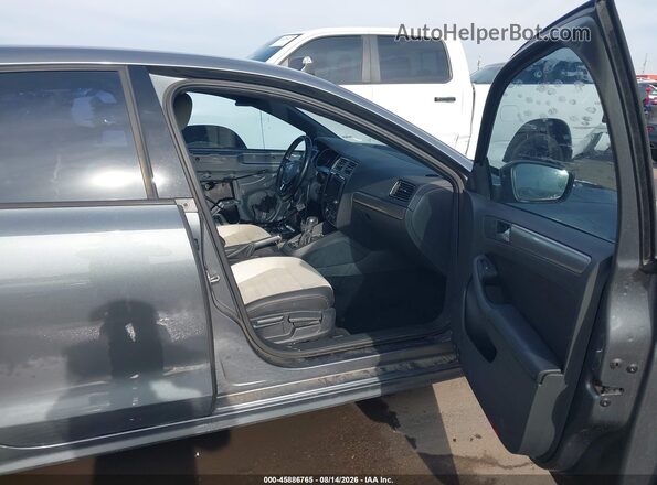 3VWD17AJ6HM285095 2017 VOLKSWAGEN JETTA Gray წინა სალონის ხედი