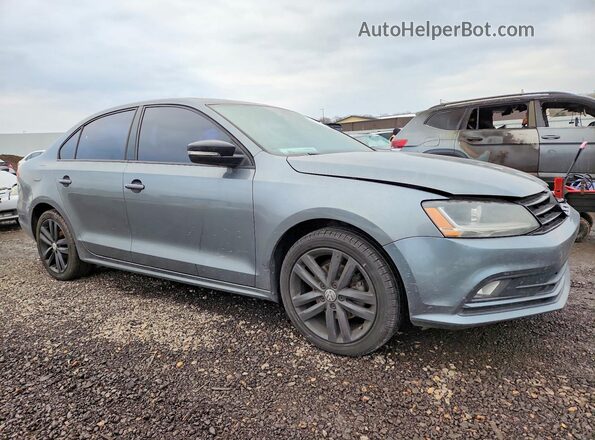 3VWD17AJ6JM241099 2018 VOLKSWAGEN JETTA Gray Przód prawy