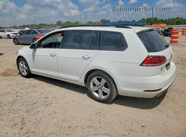 3VWD17AU2JM751525 2018 VOLKSWAGEN GOLF White Trasero izquierdo