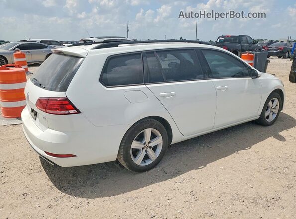 3VWD17AU2JM751525 2018 VOLKSWAGEN GOLF White Trasero derecho