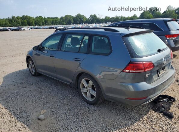 3VWD17AU2JM753047 2018 VOLKSWAGEN GOLF Charcoal Trasero izquierdo