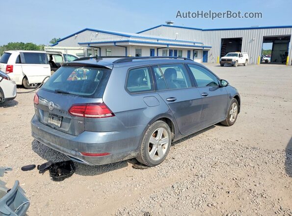 3VWD17AU2JM753047 2018 VOLKSWAGEN GOLF Charcoal Trasero derecho