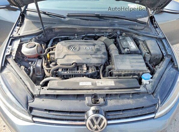 3VWD17AU2JM753047 2018 VOLKSWAGEN GOLF Charcoal Vista interior trasera