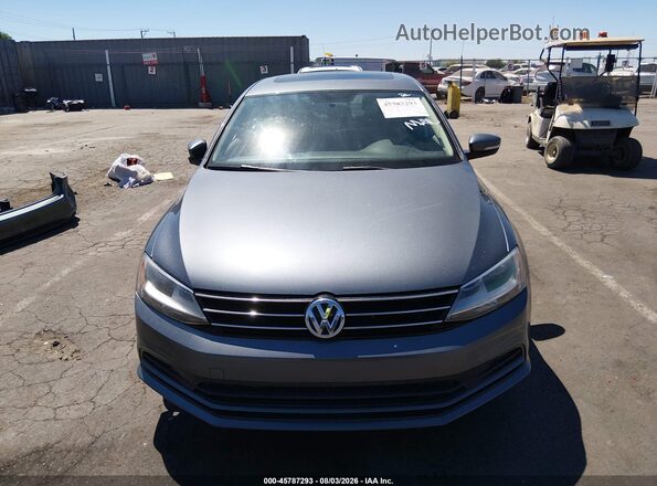 3VWD67AJ2GM418872 2016 VOLKSWAGEN JETTA Gray Widok wnętrza z tyłu