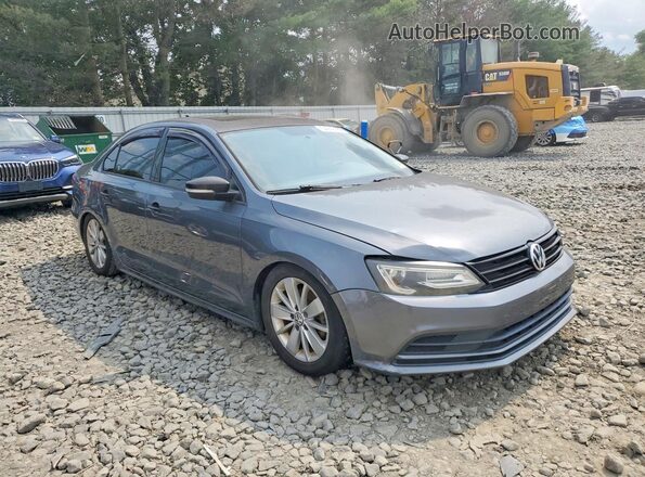 3VWD67AJ3GM360089 2016 VOLKSWAGEN JETTA Gray Delantero derecho