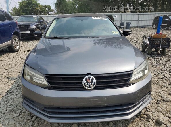 3VWD67AJ3GM360089 2016 VOLKSWAGEN JETTA Gray Vista frontal