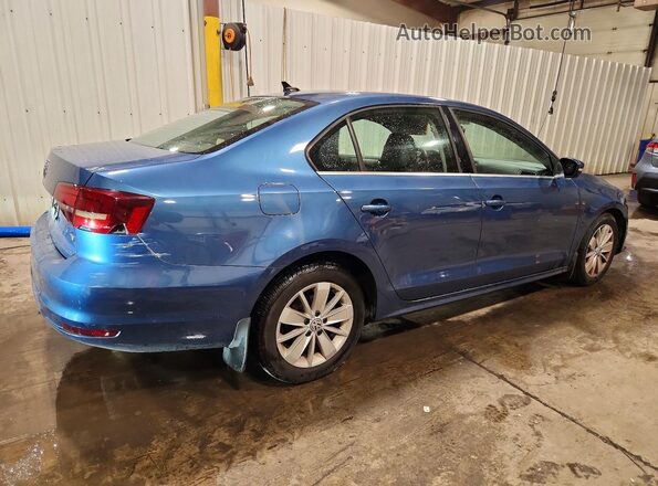 3VWD67AJ5GM415593 2016 VOLKSWAGEN JETTA Blue Tył prawy