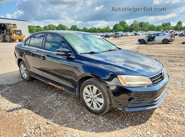 3VWD67AJ7GM363206 2016 VOLKSWAGEN JETTA Black Передня права чверть