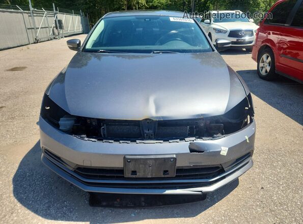 3VWD67AJ9GM369136 2016 VOLKSWAGEN JETTA Gray Vista frontal