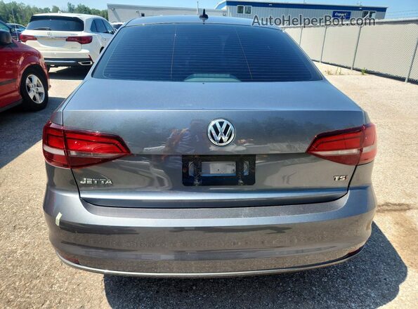 3VWD67AJ9GM369136 2016 VOLKSWAGEN JETTA Gray Vista trasera
