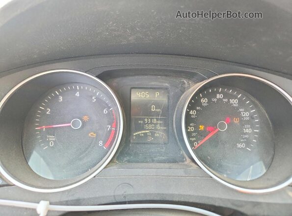 3VWD67AJXGM293166 2016 VOLKSWAGEN JETTA Blue Vista del cuadro de instrumentos
