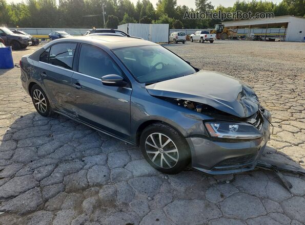3VWDB7AJ0HM201009 2017 VOLKSWAGEN JETTA Gray Передня права чверть