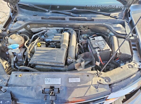 3VWDB7AJ0HM201009 2017 VOLKSWAGEN JETTA Gray Вид задньої частини салону
