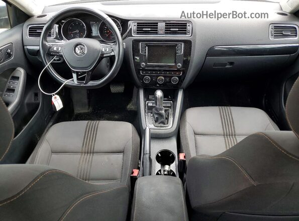 3VWDB7AJ0HM211569 2017 VOLKSWAGEN JETTA Gray წინა პანელის ხედი