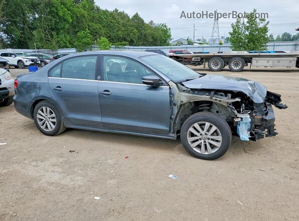 3VWDB7AJ0HM211569 2017 VOLKSWAGEN JETTA Gray წინა მარჯვენა