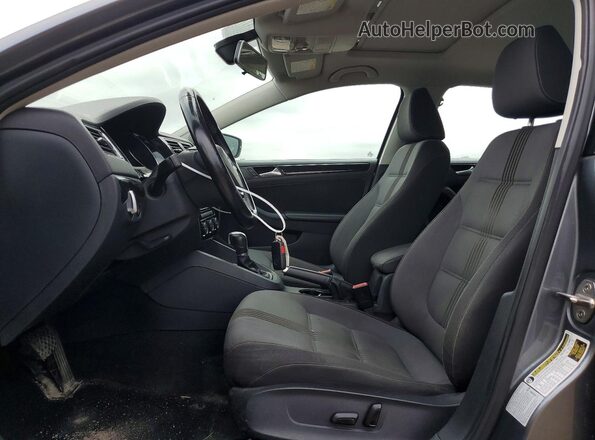 3VWDB7AJ0HM211569 2017 VOLKSWAGEN JETTA Gray წინა სალონის ხედი
