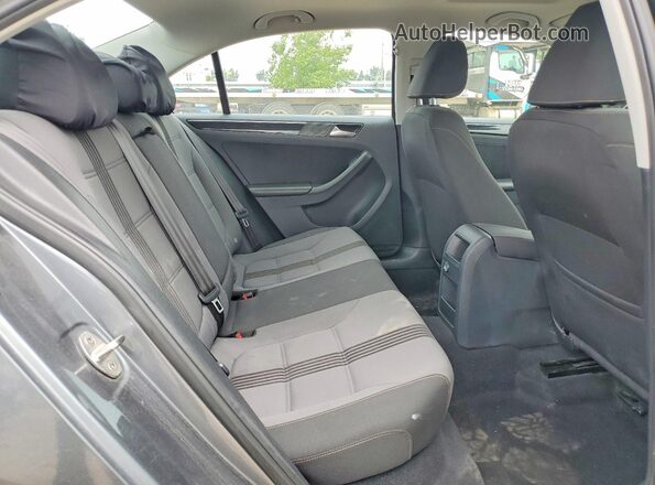 3VWDB7AJ0HM211569 2017 VOLKSWAGEN JETTA Gray უკანა სავარძლების ხედი