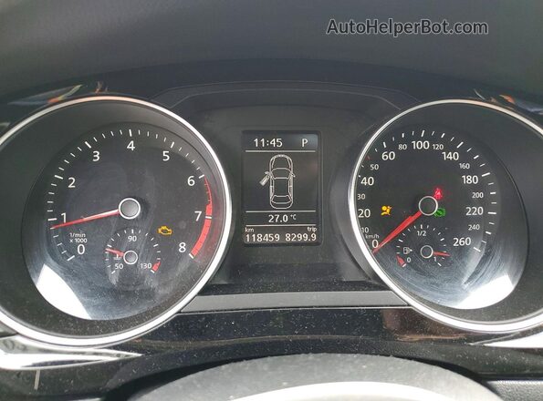 3VWDB7AJ0HM211569 2017 VOLKSWAGEN JETTA Gray ხელსაწყოთა პანელის ხედი